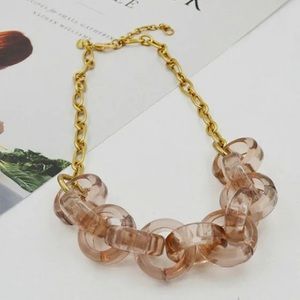 J. Crew Necklace Blush Pink - Worn once